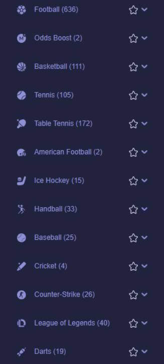 Types de jeux de paris Divaspin sur mobile