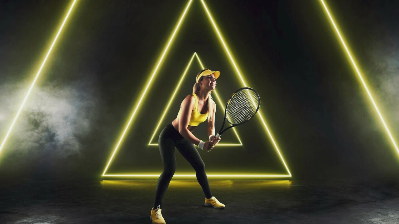 sportifs sur le tennis